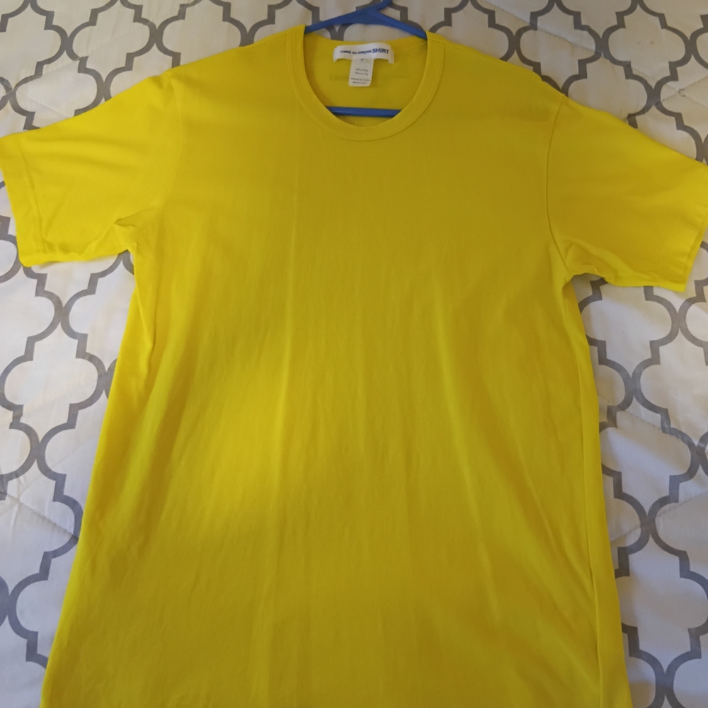 Comme des Garcons Yellow Men's Shirt
